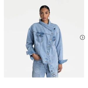 NWT KBB Women's Blue Jean Jacket